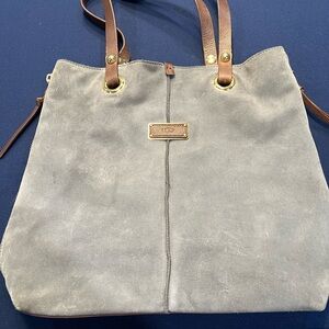 UGG Australia Heritage Suede Shoulder gray